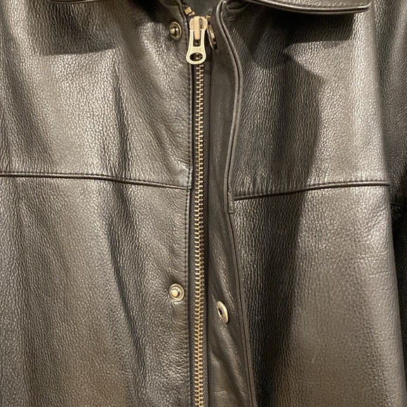 Croft & Barrow Leather Jacket - Picture 3 of 6